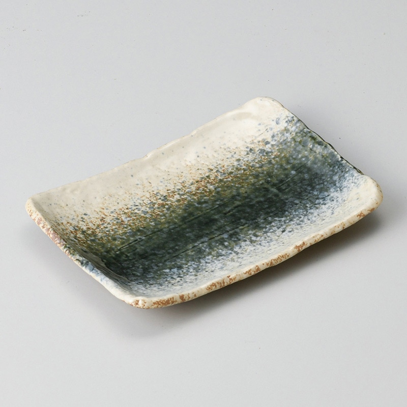 山万 28920-550 緑川新長角5.5皿 1個（ご注文単位1個）【直送品】