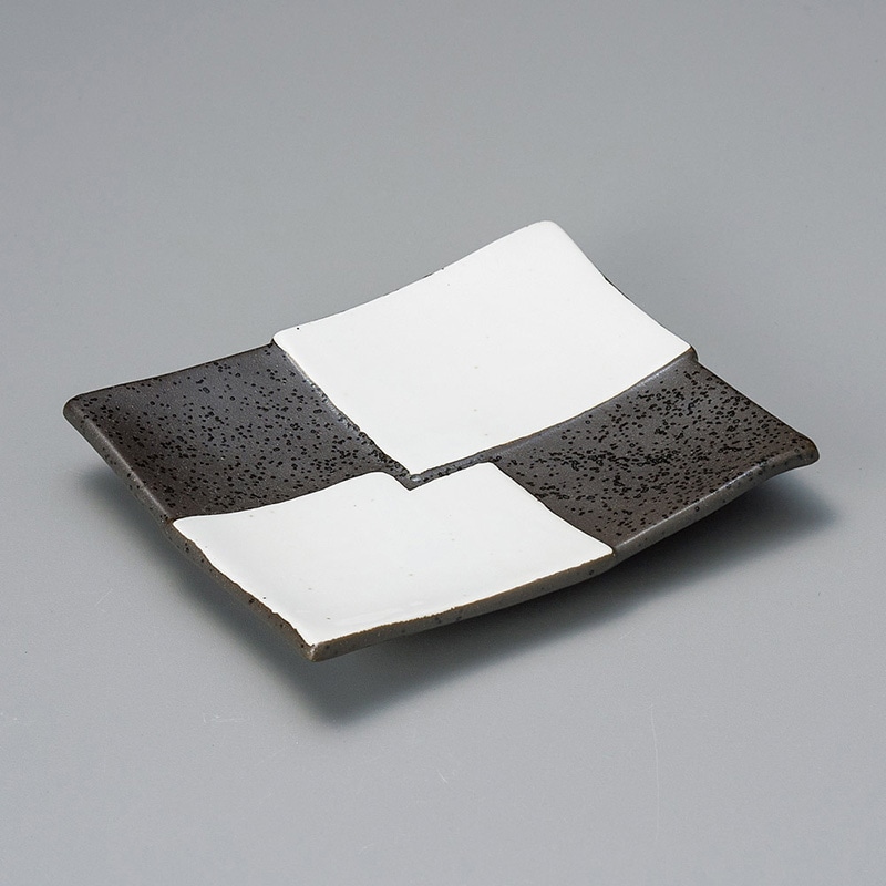 山万 28921-550 現代市松のり皿 1個（ご注文単位1個）【直送品】