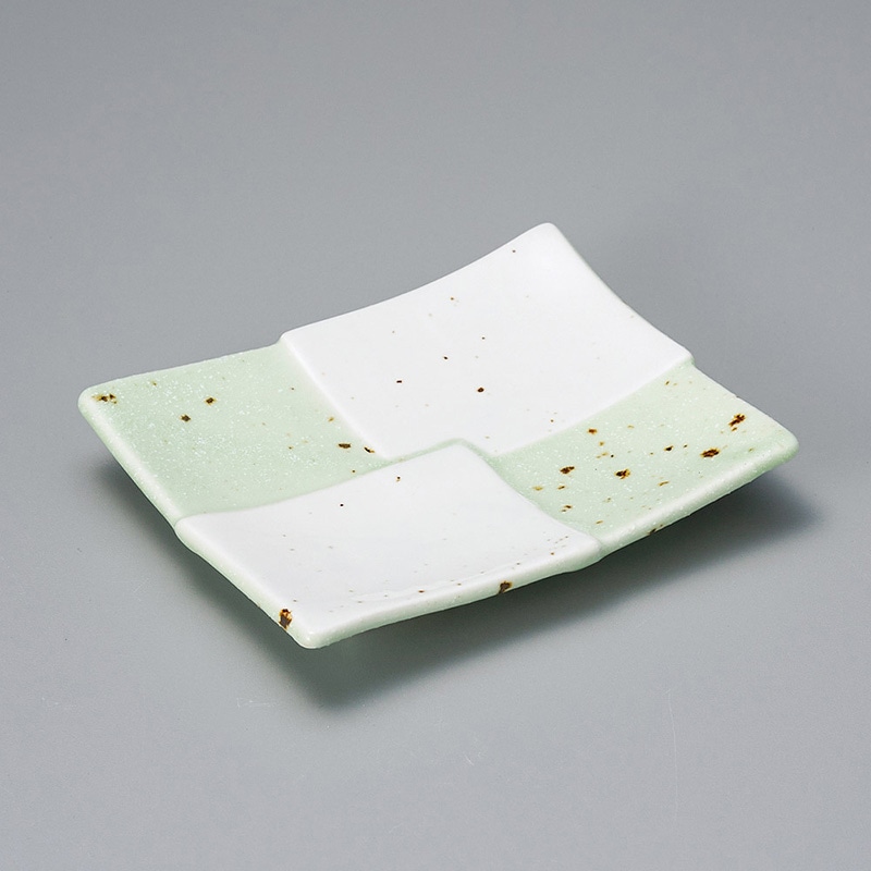 山万 28922-550 古代市松のり皿 1個（ご注文単位1個）【直送品】