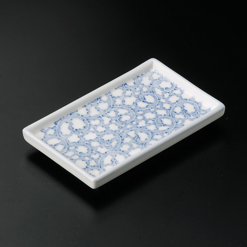 山万 29123-550 蛸唐草のり皿 1個（ご注文単位1個）【直送品】