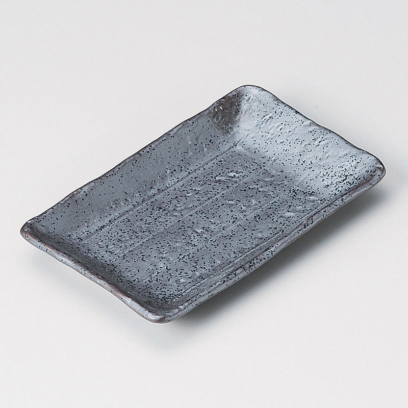 山万 29228-230 黒のり皿 1個（ご注文単位1個）【直送品】