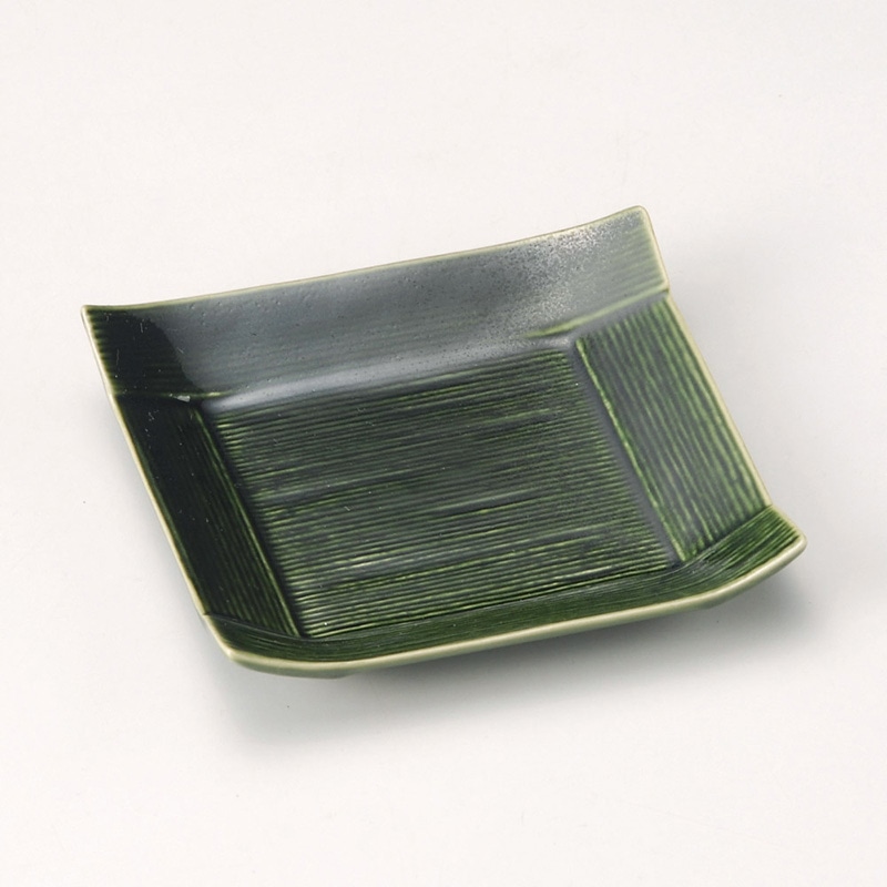 山万 29611-190 織部コヨリ取皿 1個（ご注文単位1個）【直送品】