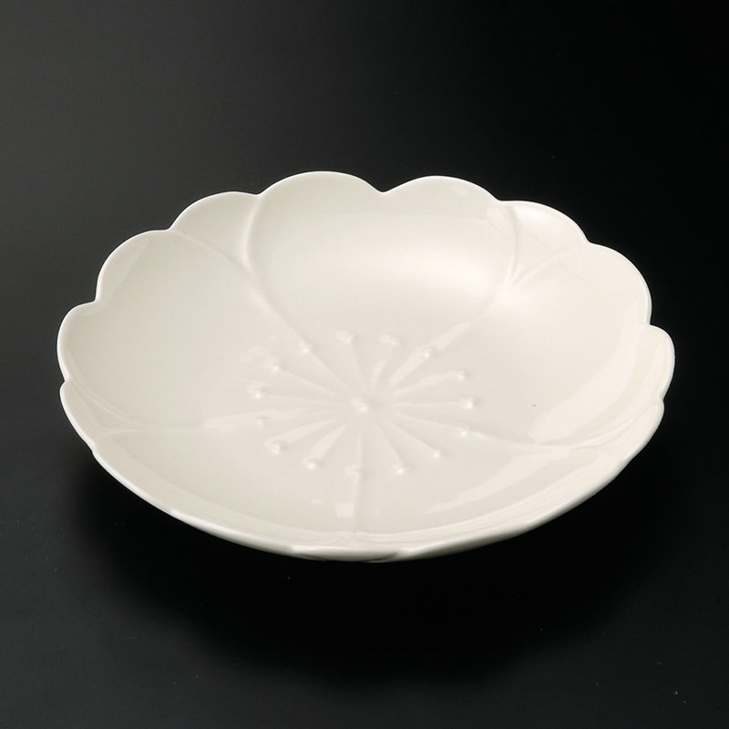 山万 29706-730 さくら 黄釉お取皿Φ15cm 1個（ご注文単位1個）【直送品】