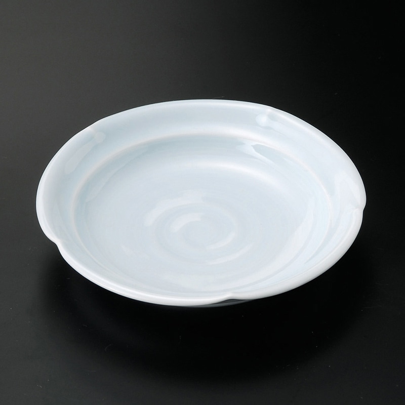 山万 29725-580 青白磁5.0丸皿 1個（ご注文単位1個）【直送品】