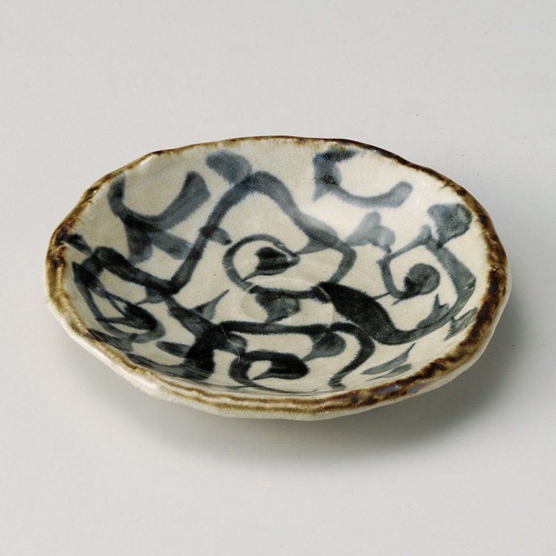 山万 29821-290 新タコ唐草5.0皿 1個(ご注文単位1個)【直送品】