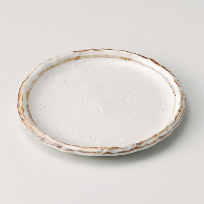 山万 30834-550 志野ライン5.0取皿 1個(ご注文単位1個)【直送品】