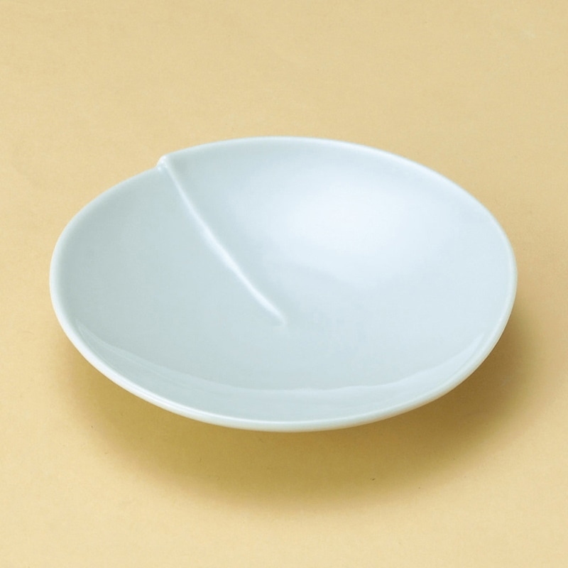山万 30019-290 青白磁ハスの取皿 1個（ご注文単位1個）【直送品】