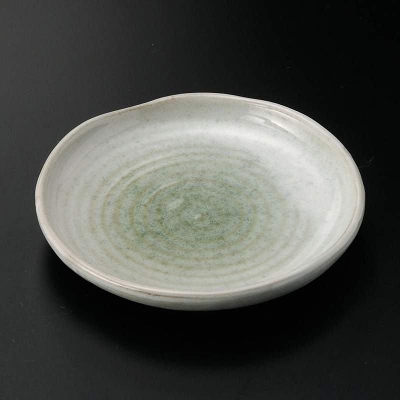 山万 29912-550 新緑丸4.0皿 1個（ご注文単位1個）【直送品】