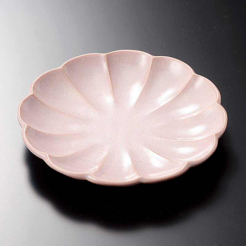 山万 30118-310 ピンクうのふ花びら取皿 1個（ご注文単位1個）【直送品】