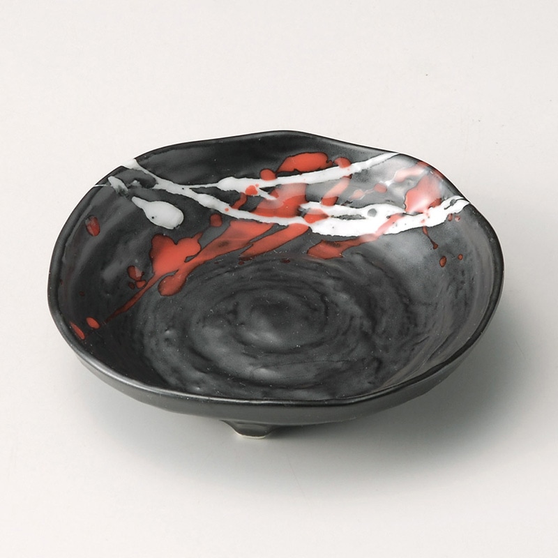 山万 30220-230 潮 ろくベい取り皿 1個（ご注文単位1個）【直送品】