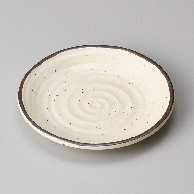 山万 30314-180 白河4.0皿 1個（ご注文単位1個）【直送品】