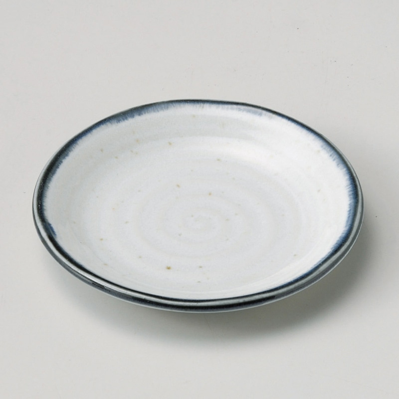 山万 30502-470 白均窯4.5取皿 1個（ご注文単位1個）【直送品】