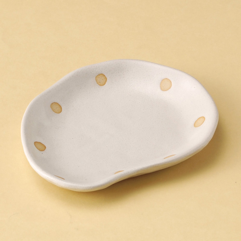 山万 30621-190 ドロップ豆型フルーツ皿 1個（ご注文単位1個）【直送品】