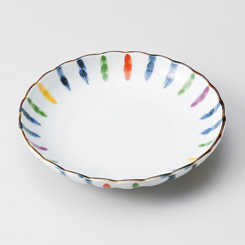 山万 30827-100 彩十草5.0皿 1個（ご注文単位1個）【直送品】