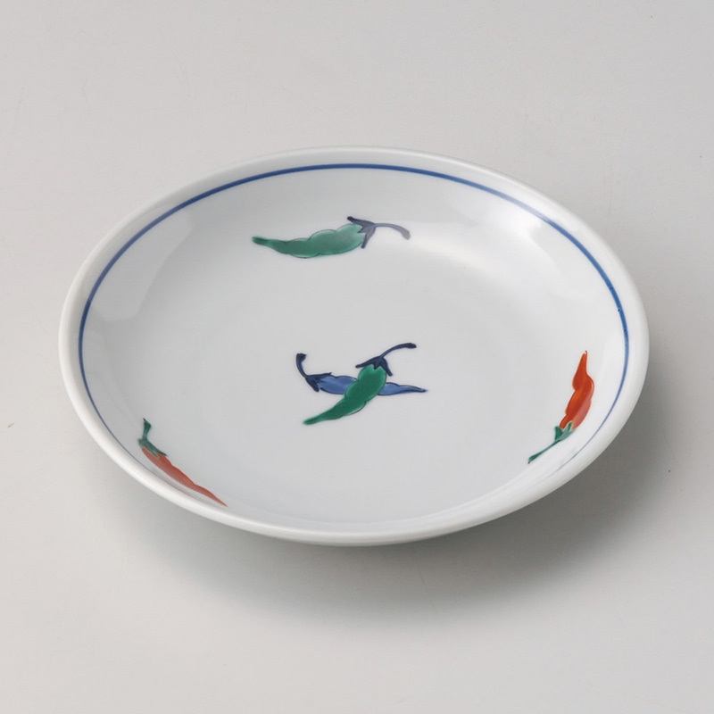 山万 30848-190 とうがらし3.5皿 1個（ご注文単位1個）【直送品】