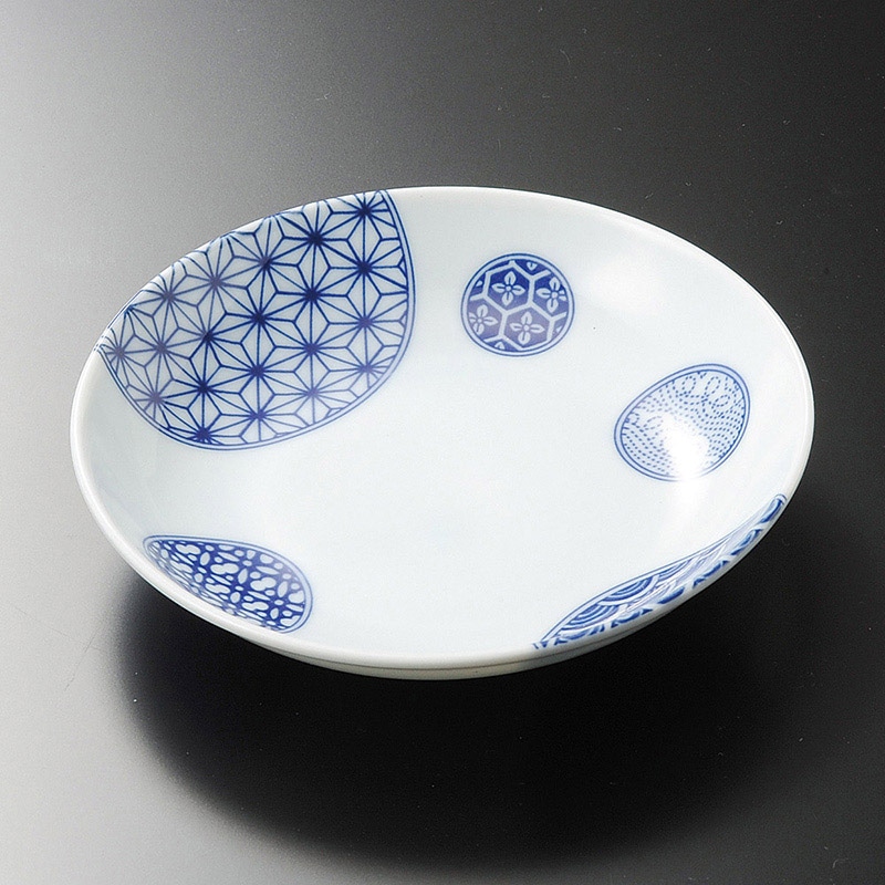 山万 30924-190 吉祥小紋5.0皿 1個（ご注文単位1個）【直送品】