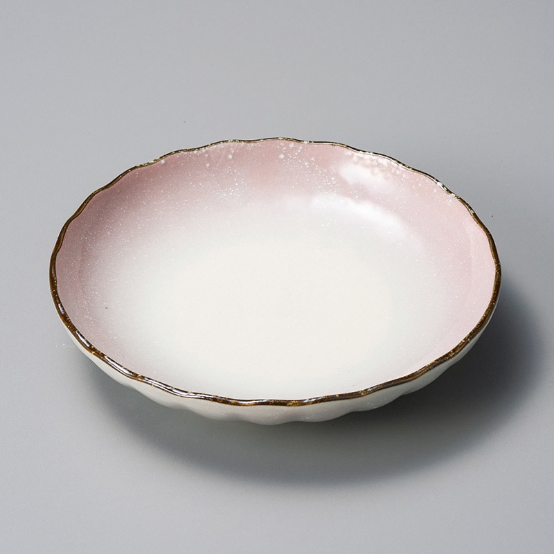 山万 30944-580 小雪紫菊型5.0皿 1個（ご注文単位1個）【直送品】