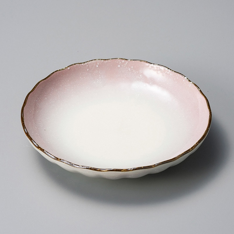 山万 30945-580 小雪紫菊型4.0皿 1個（ご注文単位1個）【直送品】