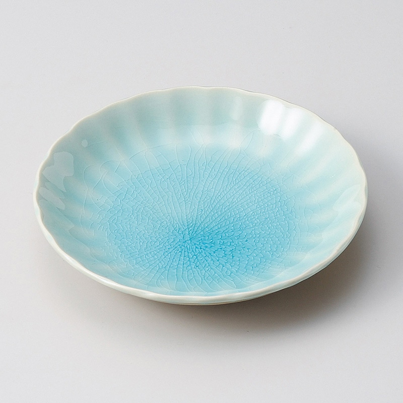 山万 30942-550 トルコ菊型取皿 1個（ご注文単位1個）【直送品】