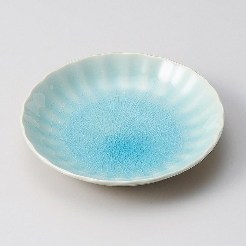 山万 30943-550 トルコ菊型小皿 1個（ご注文単位1個）【直送品】