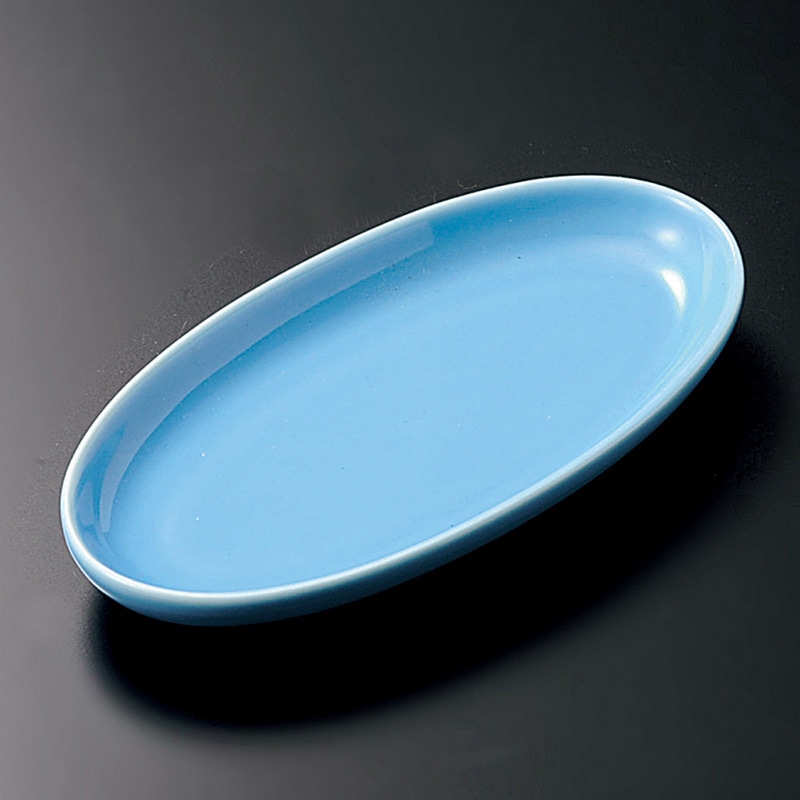 山万 31206-430 トルコ楕円小皿 1個（ご注文単位1個）【直送品】