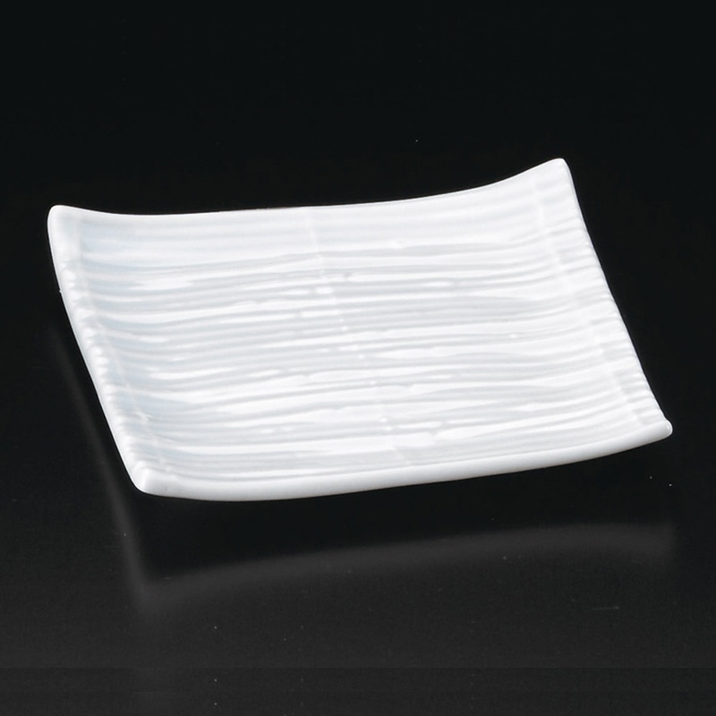 山万 31118-550 スダレ青磁浜なし銘々皿 1個（ご注文単位1個）【直送品】