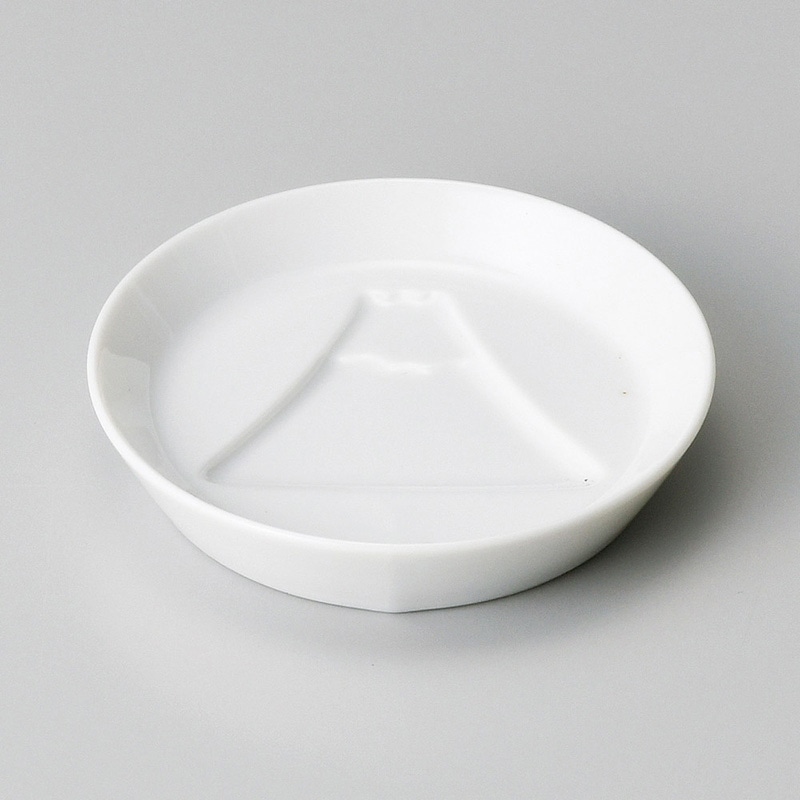 山万 31220-450 富士山しょう油小皿 1個（ご注文単位1個）【直送品】