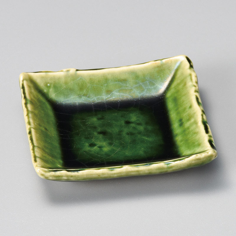 山万 31114-570 総織部正角小皿 1個（ご注文単位1個）【直送品】