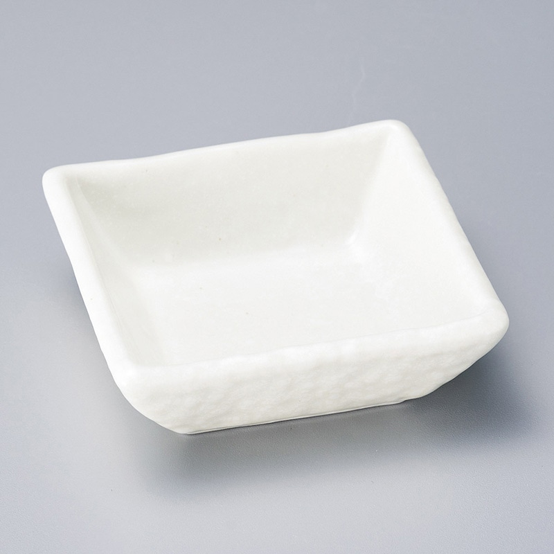 山万 31227-450 正角小皿粉引 1個（ご注文単位1個）【直送品】