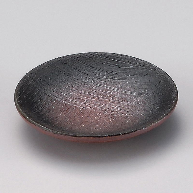 山万 31321-140 備前くし目3.0皿 1個（ご注文単位1個）【直送品】