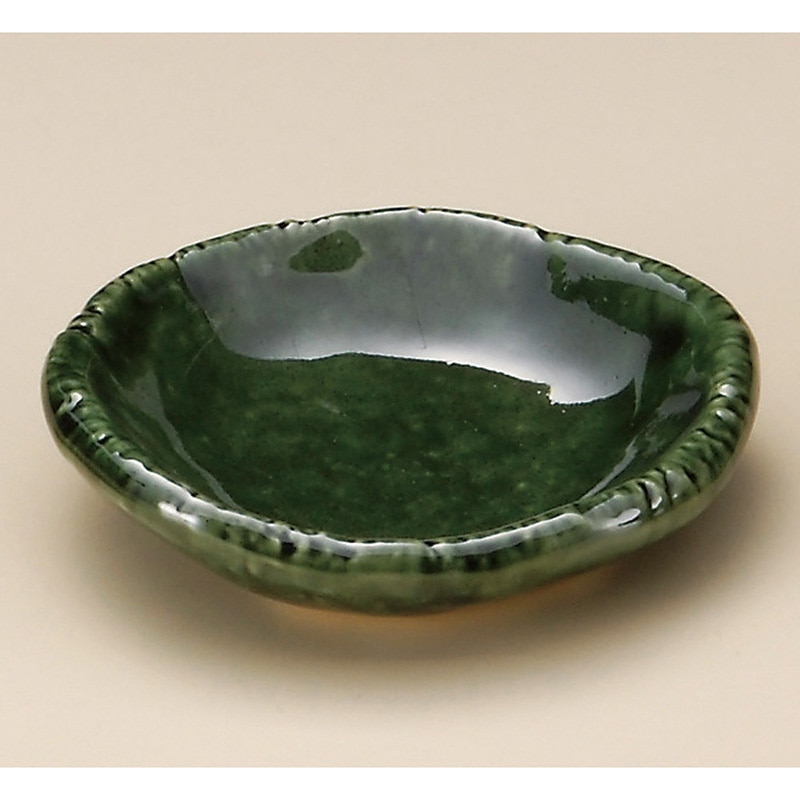 山万 31413-430 織部小皿 1個（ご注文単位1個）【直送品】