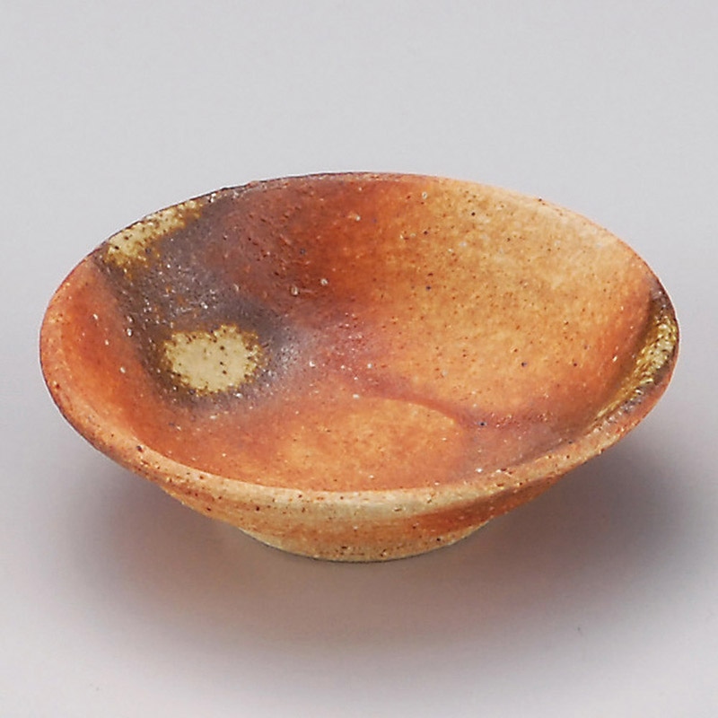 山万 31421-240 炎色深口小皿 1個（ご注文単位1個）【直送品】