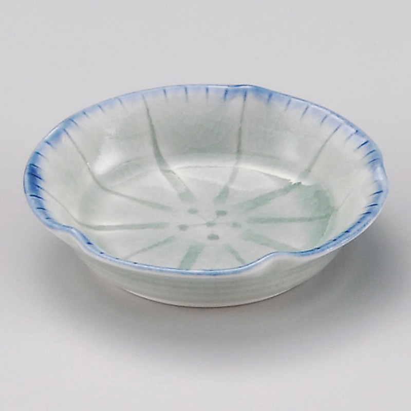 山万 31616-550 御深井朝顔小皿 1個（ご注文単位1個）【直送品】