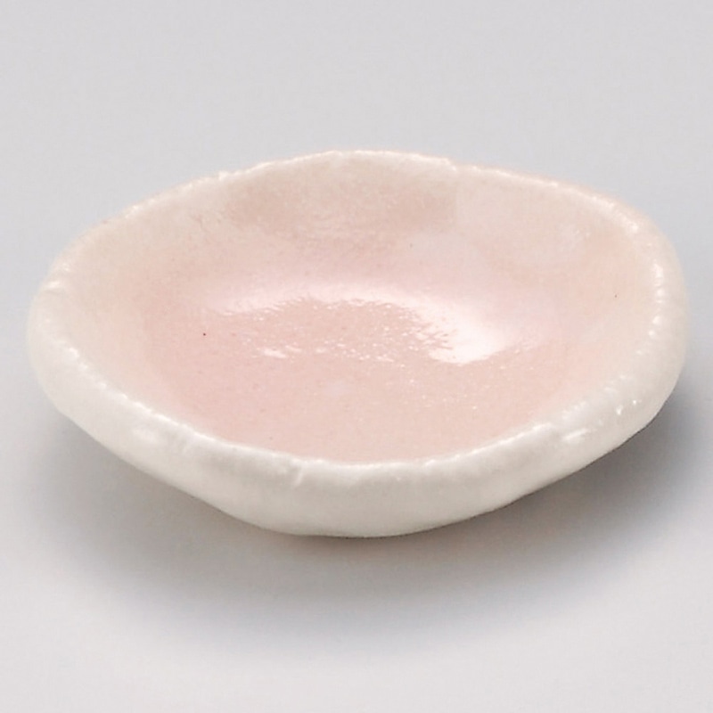 山万 31606-580 桜志野手造り小皿 1個（ご注文単位1個）【直送品】