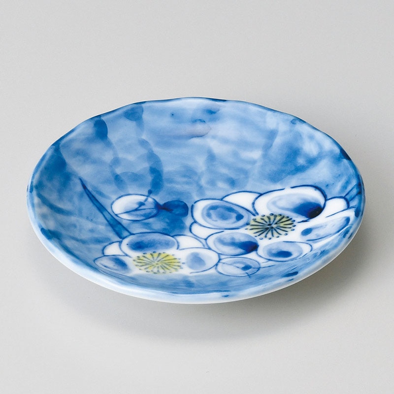 山万 31707-570 やり梅 小皿 1個(ご注文単位1個)【直送品】