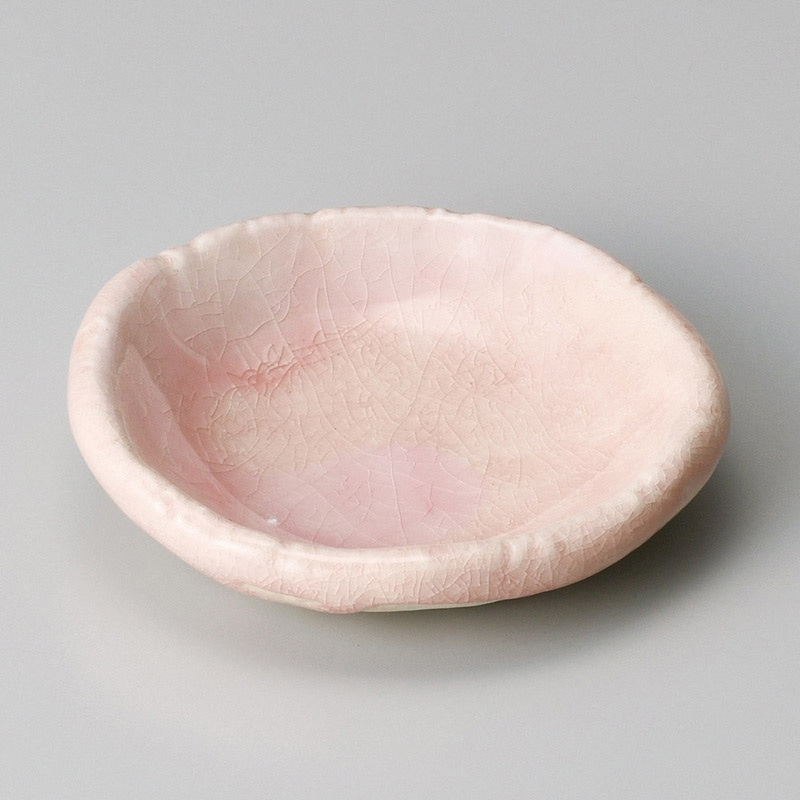 山万 31629-570 彩りピンク小皿 1個（ご注文単位1個）【直送品】