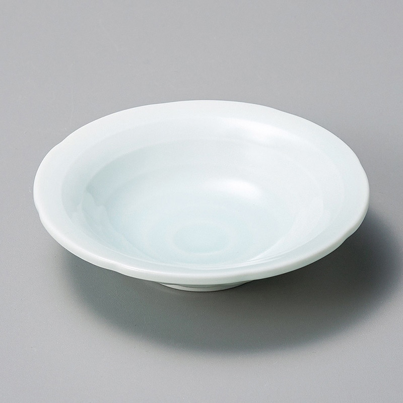 山万 31824-250 青白磁水面小皿 1個（ご注文単位1個）【直送品】