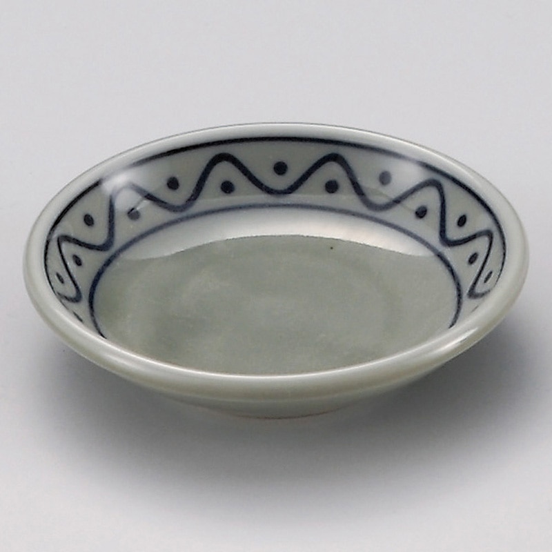 山万 31934-180 マシコ渕波玉渕3.0皿 1個（ご注文単位1個）【直送品】