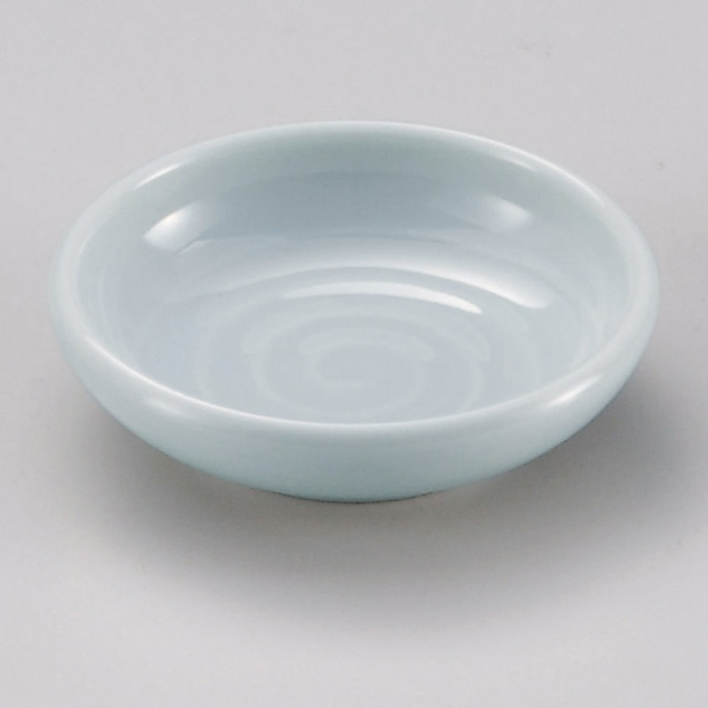 山万 32037-570 渕立2.8皿青磁 1個（ご注文単位1個）【直送品】