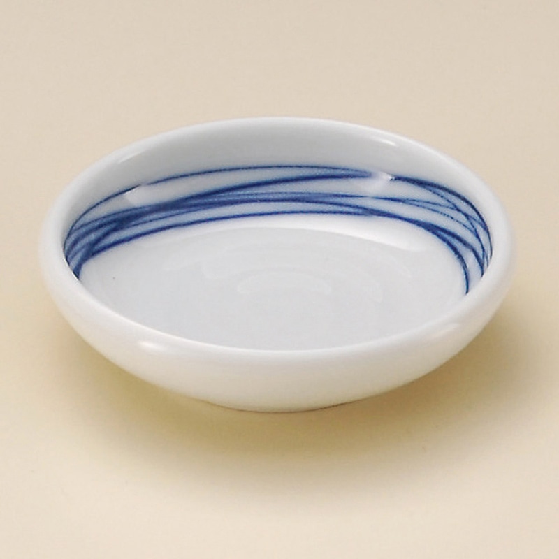 山万 32033-130 呉須乱線深口2.7皿 1個（ご注文単位1個）【直送品】