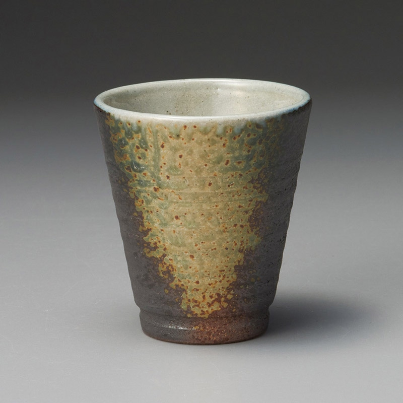 山万 32309-650 備前風フリーカップ 小 萬古焼 1個（ご注文単位1個）【直送品】