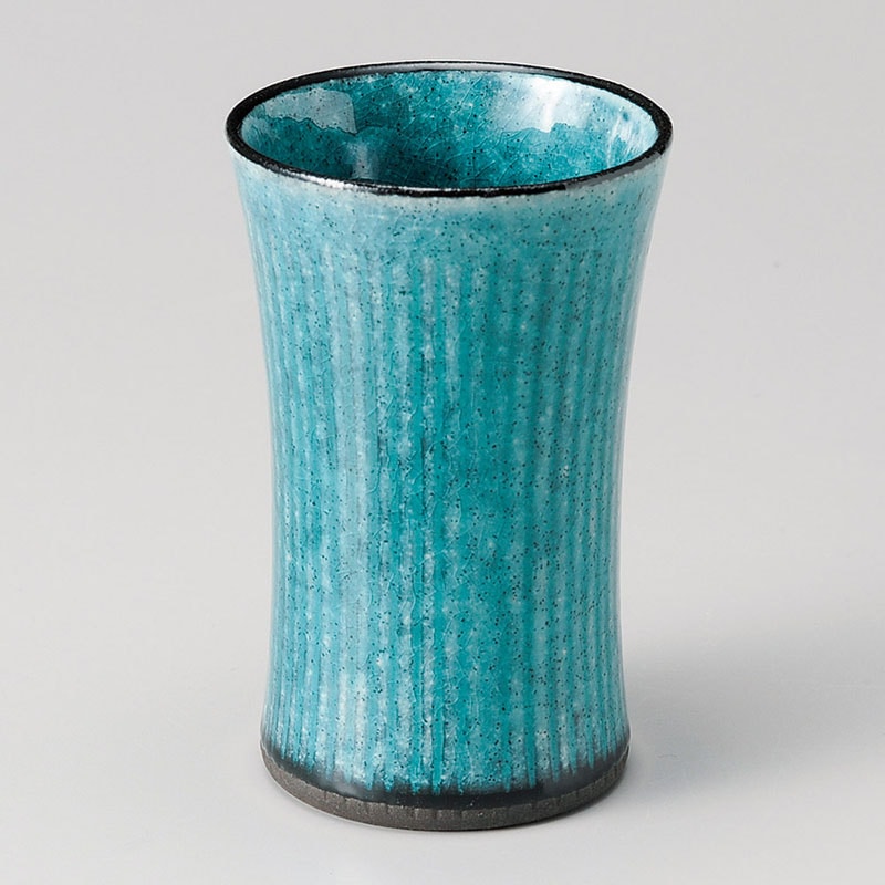 山万 32620-190 トルコ釉ビアカップ 1個(ご注文単位1個)【直送品】
