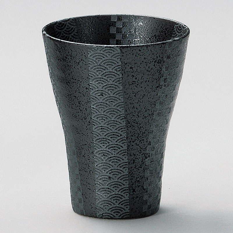 山万 32634-450 銀彩黒焼酎(大) 1個(ご注文単位1個)【直送品】