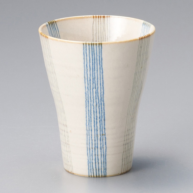 山万 32631-190 うのふ十草(青焼酎カップ(大 1個(ご注文単位1個)【直送品】