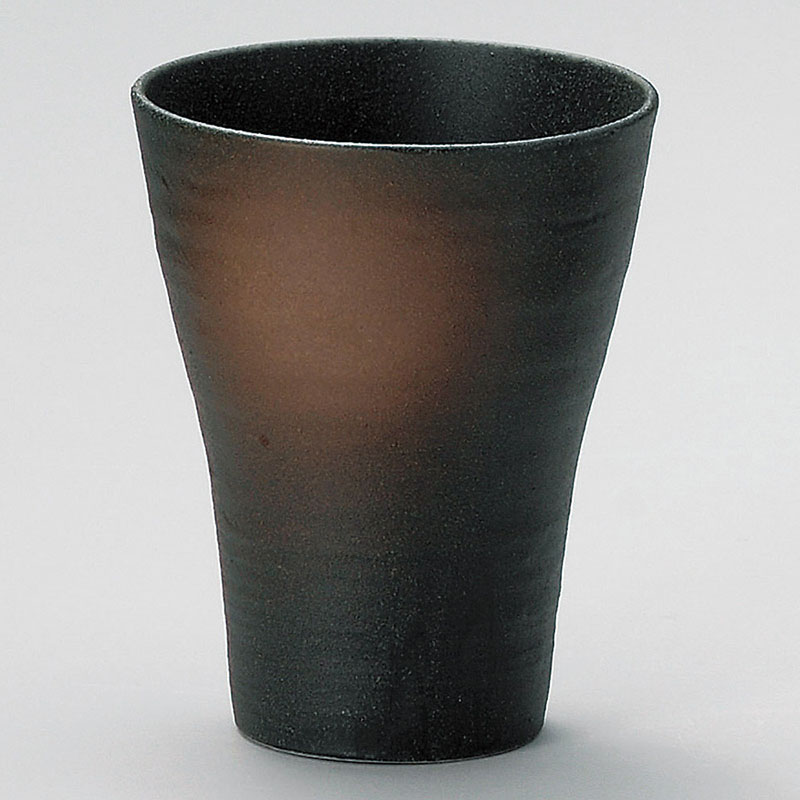 山万 32736-310 備前風焼酎カップ目盛付 1個(ご注文単位1個)【直送品】