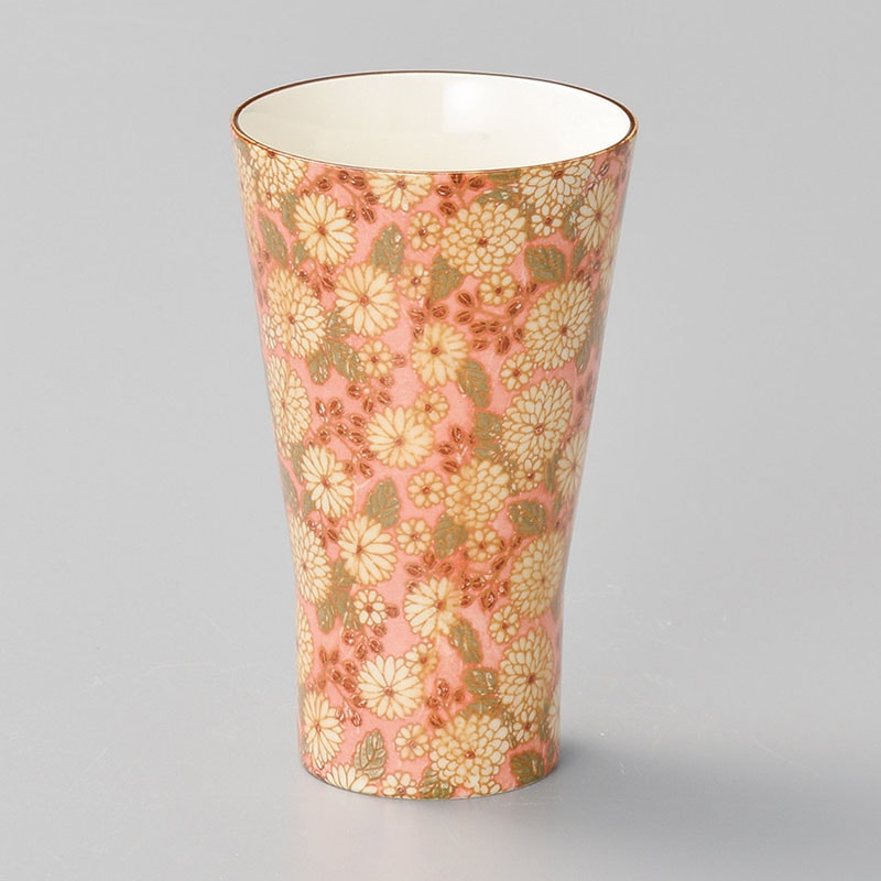 山万 32712-130 菊の小路トールカップ(ピンク) 1個（ご注文単位1個）【直送品】