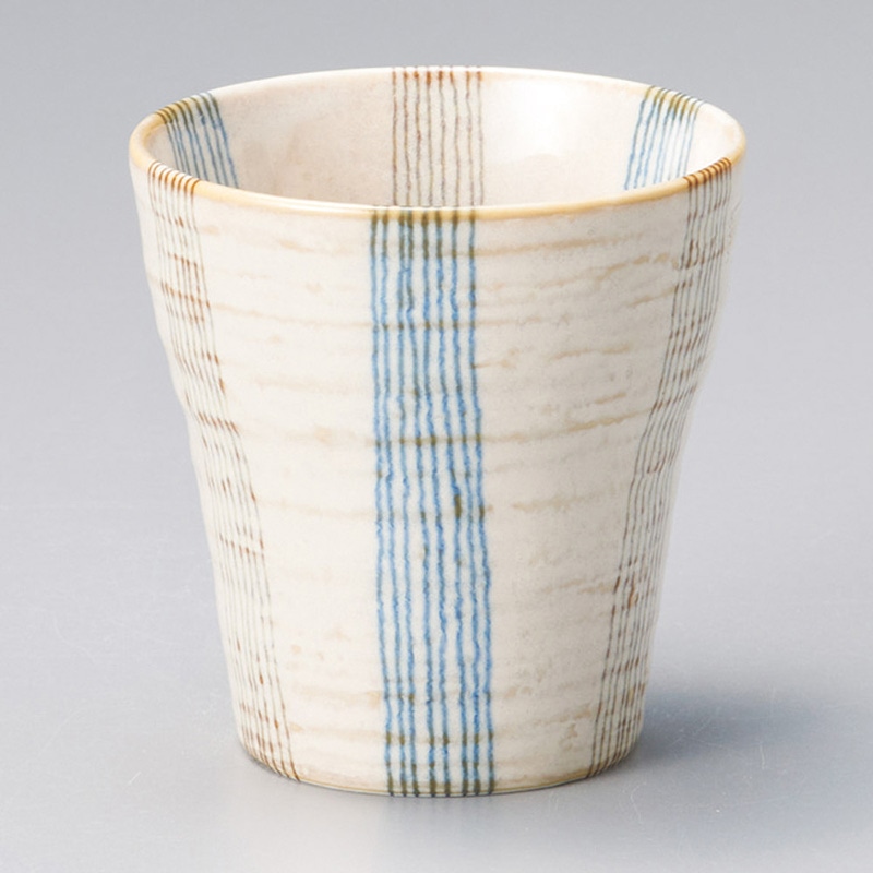 山万 32729-190 うのふ十草(青焼酎カップ(小 1個（ご注文単位1個）【直送品】