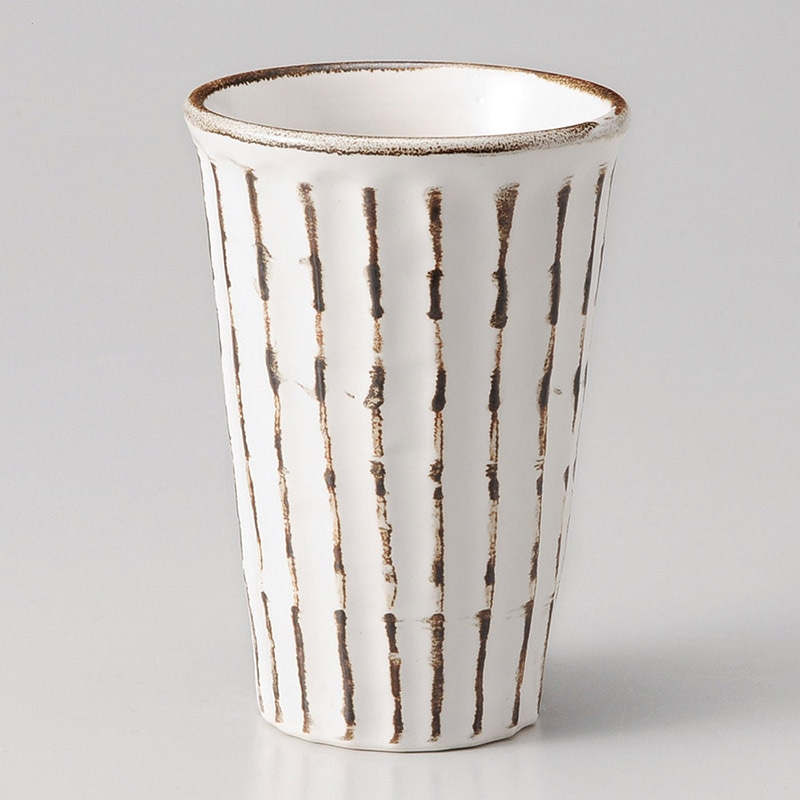 山万 32915-400 錆粉引しのぎハイカップ 1個（ご注文単位1個）【直送品】