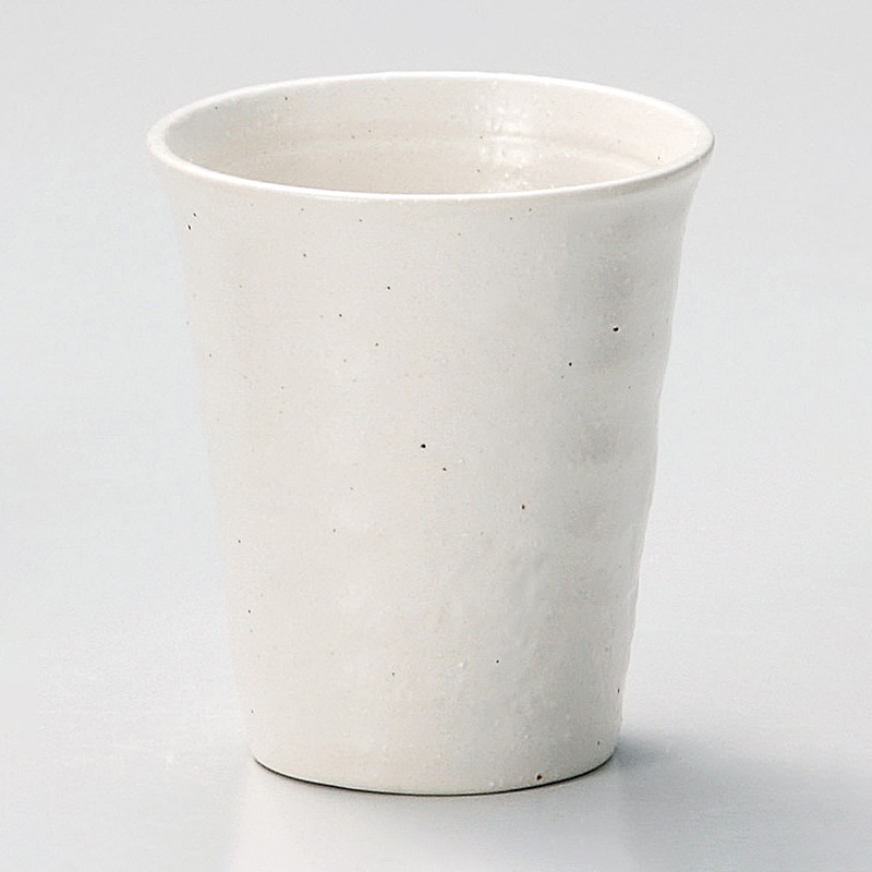 山万 33024-570 ホワイトカジュアルカップ 1個（ご注文単位1個）【直送品】