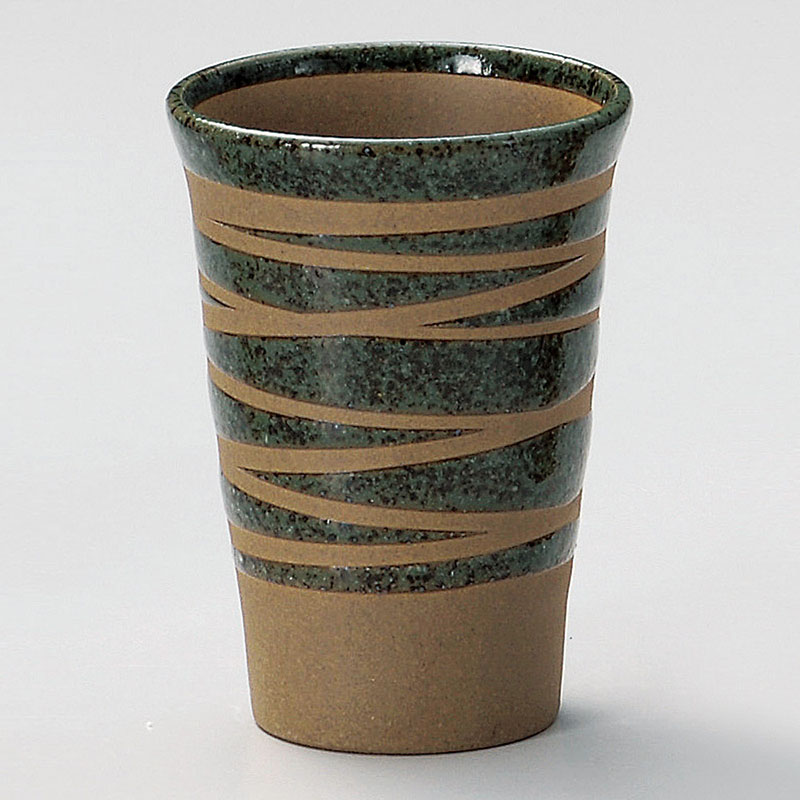 山万 32910-310 土物ウズフリーカップグリン 1個（ご注文単位1個）【直送品】